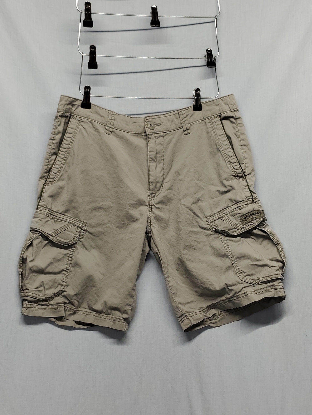 UNIONBAY Men's Cargo Shorts — Light Khaki #317
